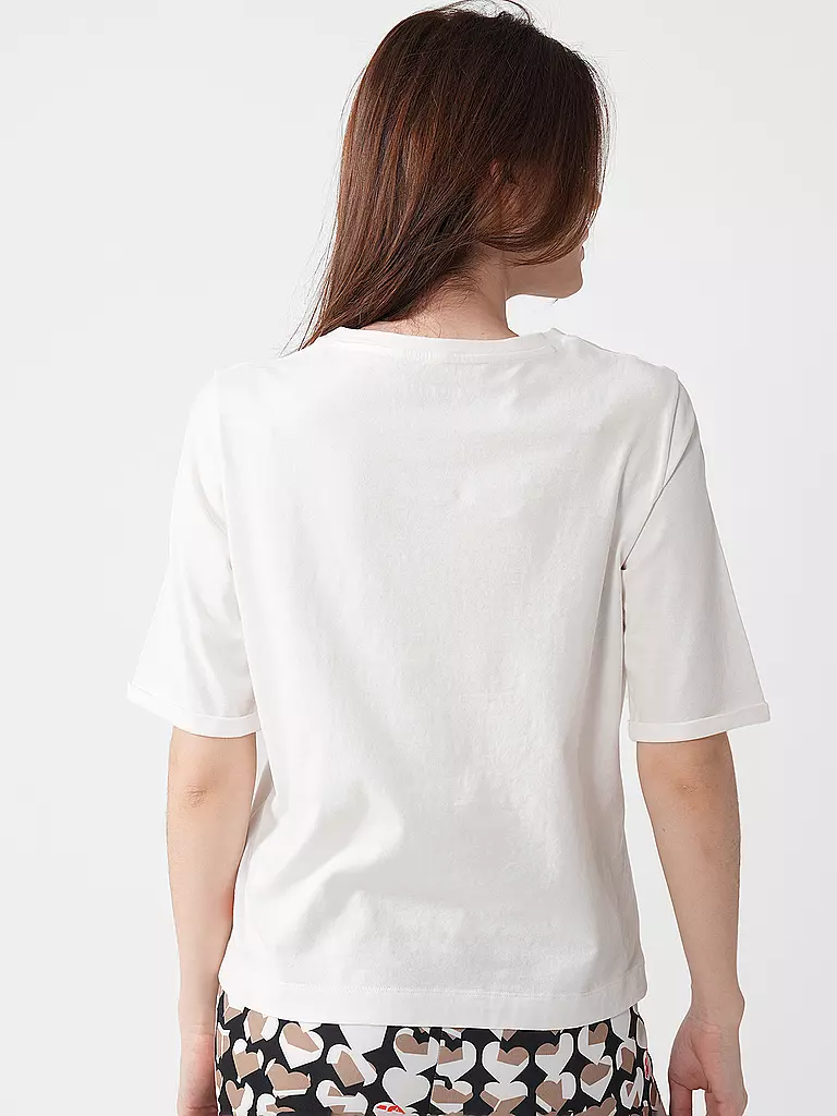 MARC CAIN | T-Shirt | weiss