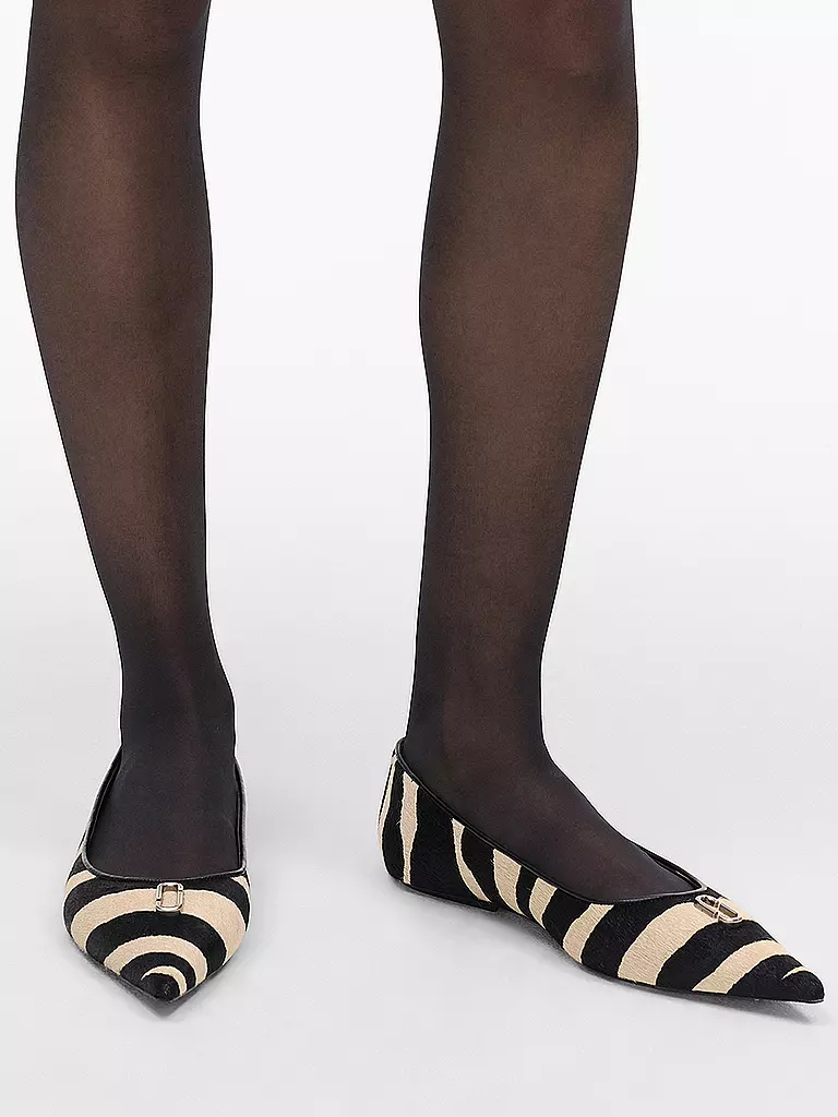 MARC JACOBS | Ballerina THE POINTY TOE BALLERINA | schwarz