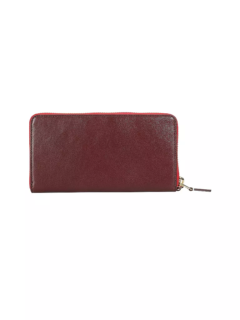 MARC JACOBS | Geldbörse THE CONTINENTAL WRISTLET | rot