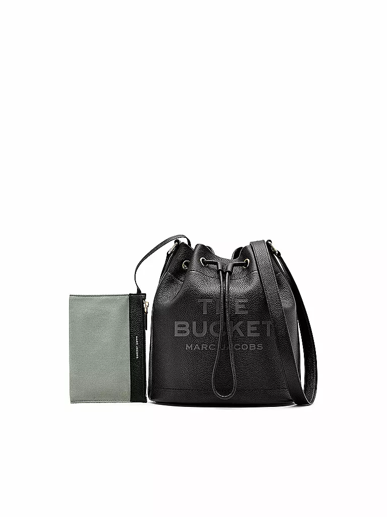 MARC JACOBS | Ledertasche - Bucket Bag THE SHOULDER BUCKET | schwarz