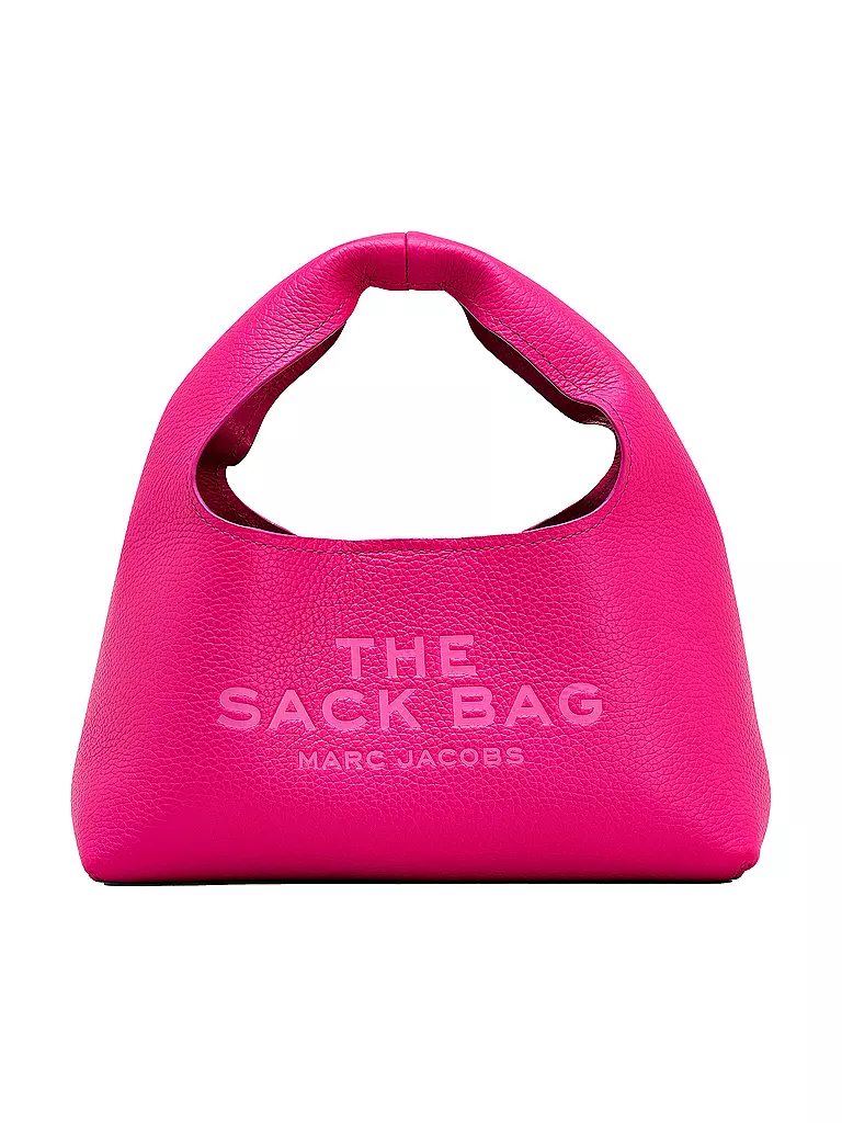 MARC JACOBS | Ledertasche - Henkeltasche THE MINI SACK  | pink