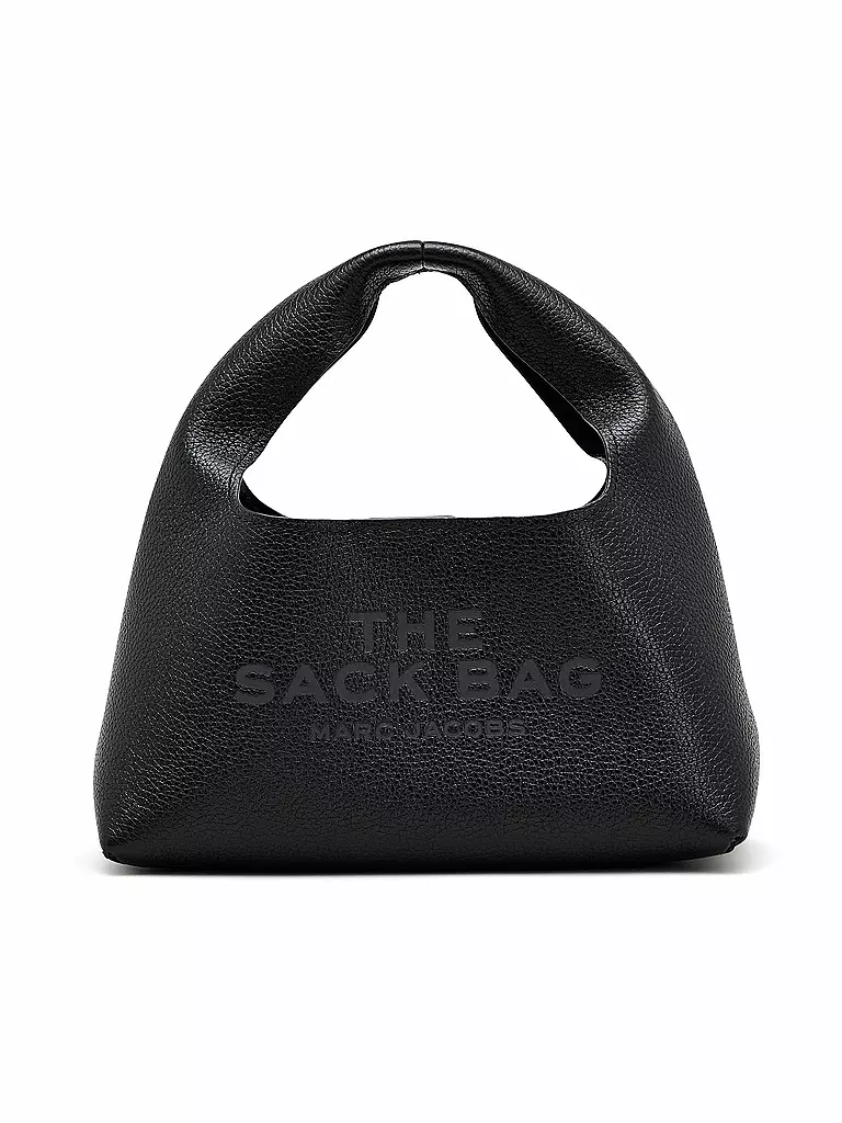 MARC JACOBS | Ledertasche - Henkeltasche THE MINI SACK  | schwarz