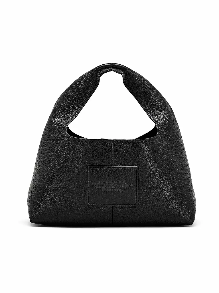 MARC JACOBS | Ledertasche - Henkeltasche THE MINI SACK  | schwarz