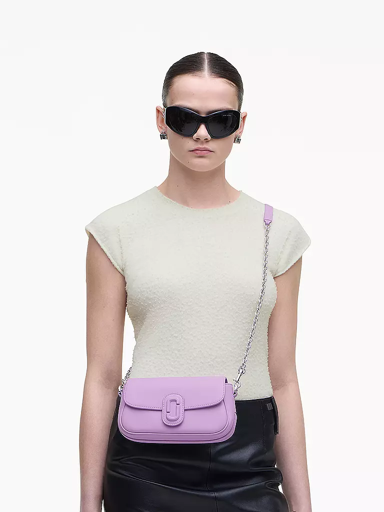 MARC JACOBS | Ledertasche - Mini Bag THE CLOVER SHOULDERBAG | pink