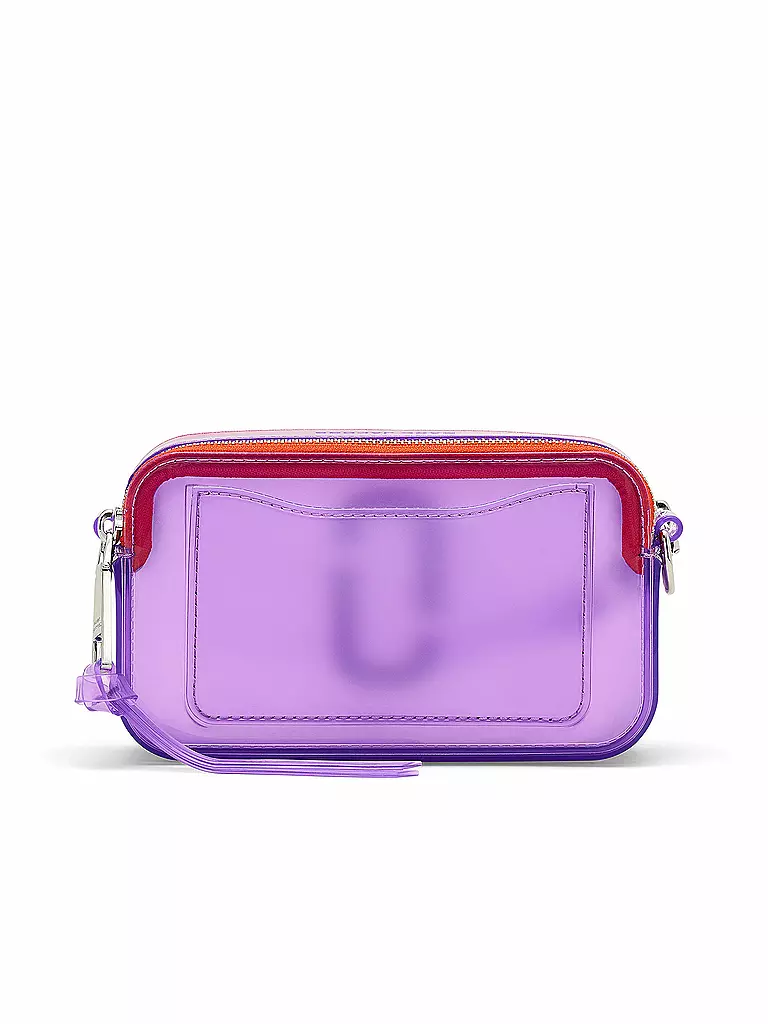 MARC JACOBS | Ledertasche - Mini Bag THE SNAPSHOT | lila