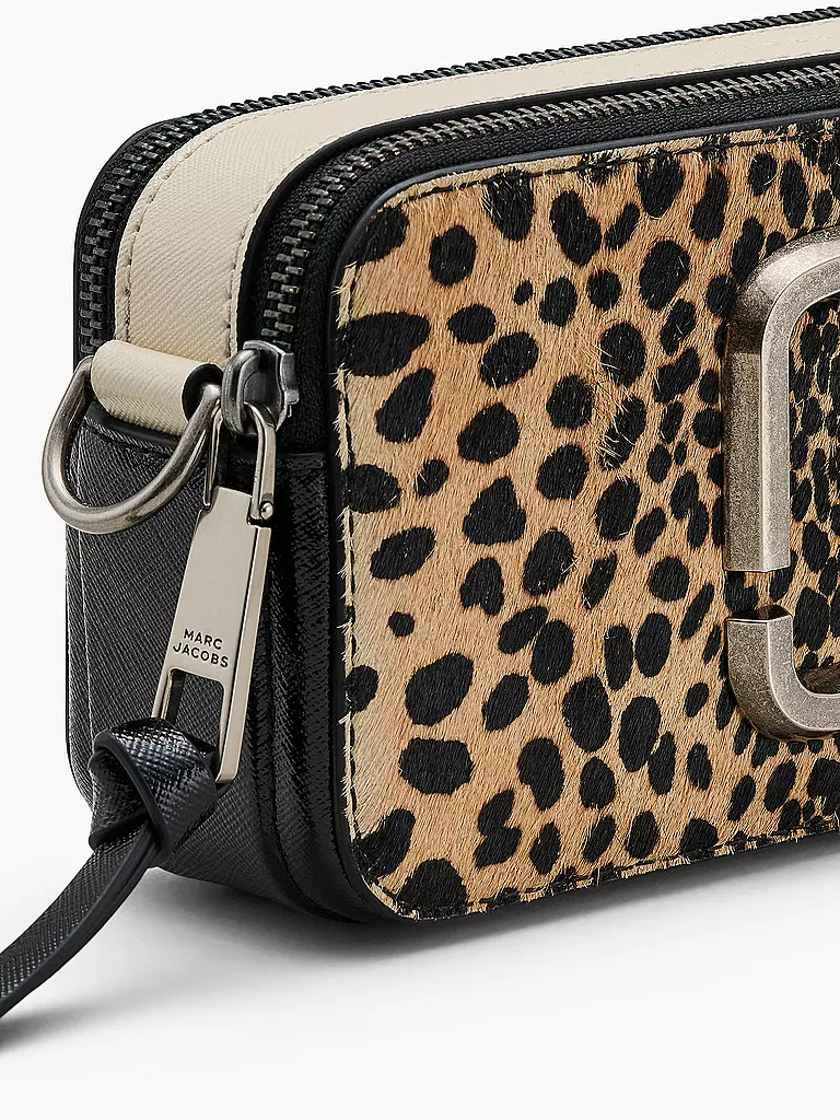 MARC JACOBS | Ledertasche - Mini Bag THE SNAPSHOT | schwarz