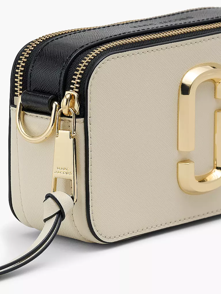 MARC JACOBS | Ledertasche - Mini Bag THE SNAPSHOT | weiss