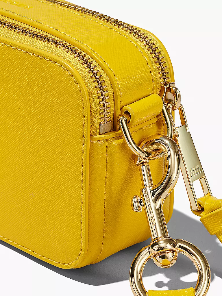 MARC JACOBS | Ledertasche - Mini Bag THE SNAPSHOT | gelb