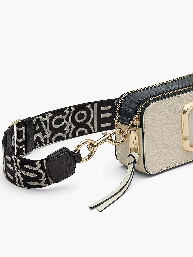 MARC JACOBS | Ledertasche - Mini Bag THE SNAPSHOT | weiss