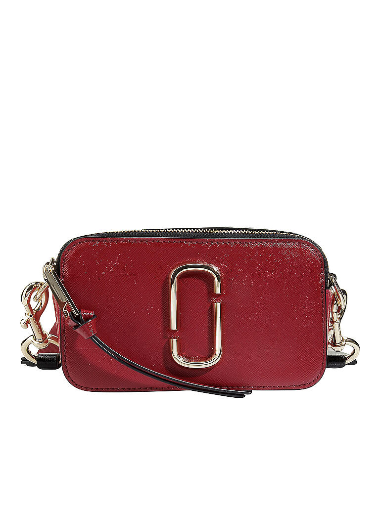 MARC JACOBS | Ledertasche - Minibag Snapshot  | rot