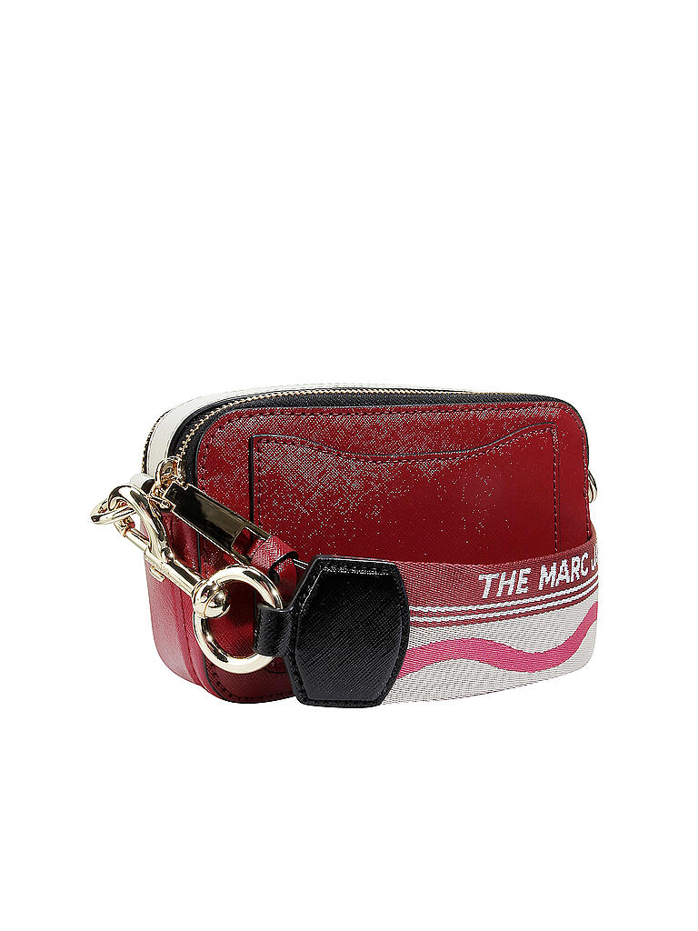 MARC JACOBS | Ledertasche - Minibag Snapshot  | rot