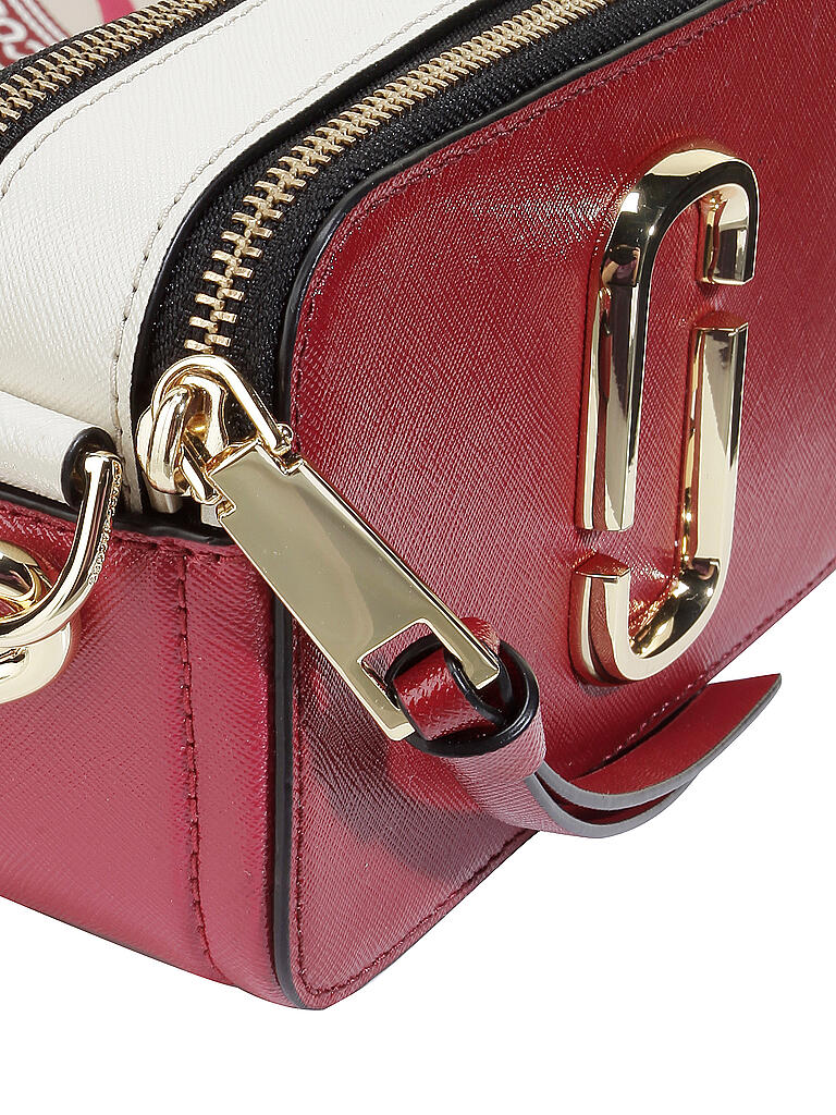 MARC JACOBS | Ledertasche - Minibag Snapshot  | rot