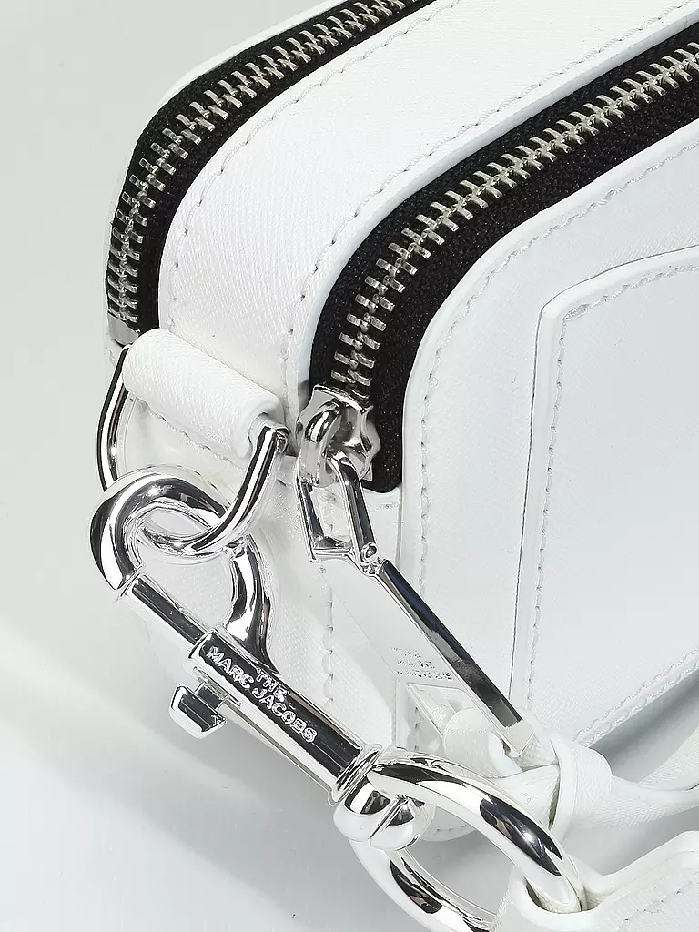 MARC JACOBS | Ledertasche - Minibag THE SNAPSHOT | weiss