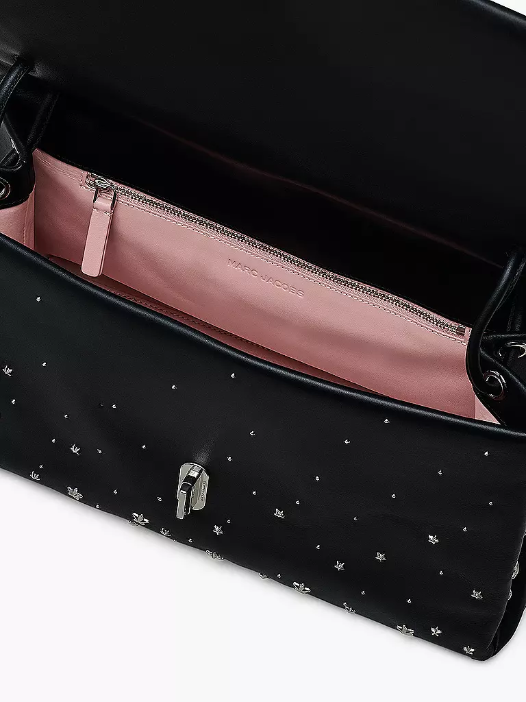 MARC JACOBS | Ledertasche - Schultertasche THE LARGE DUAL BAG STARS | schwarz