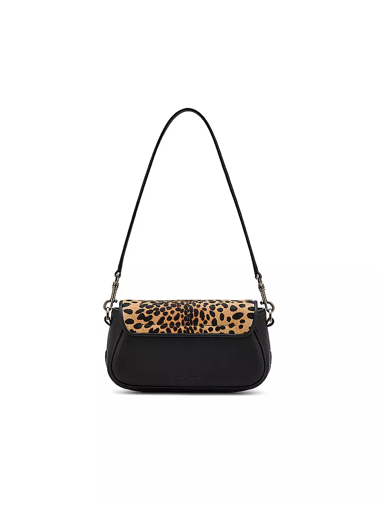 MARC JACOBS | Ledertasche - Schultertasche THE SHOULDER BAG LEO | schwarz