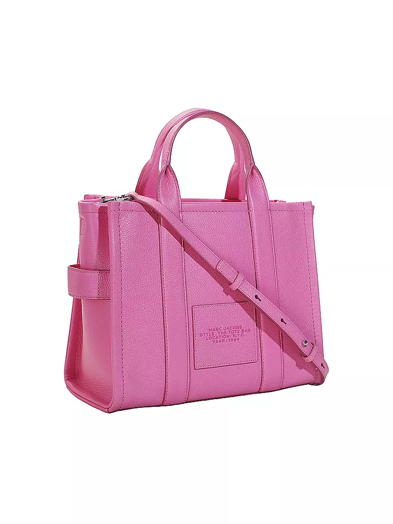 MARC JACOBS | Ledertasche - Tote Bag THE MEDIUM TOTE LEATHER | pink