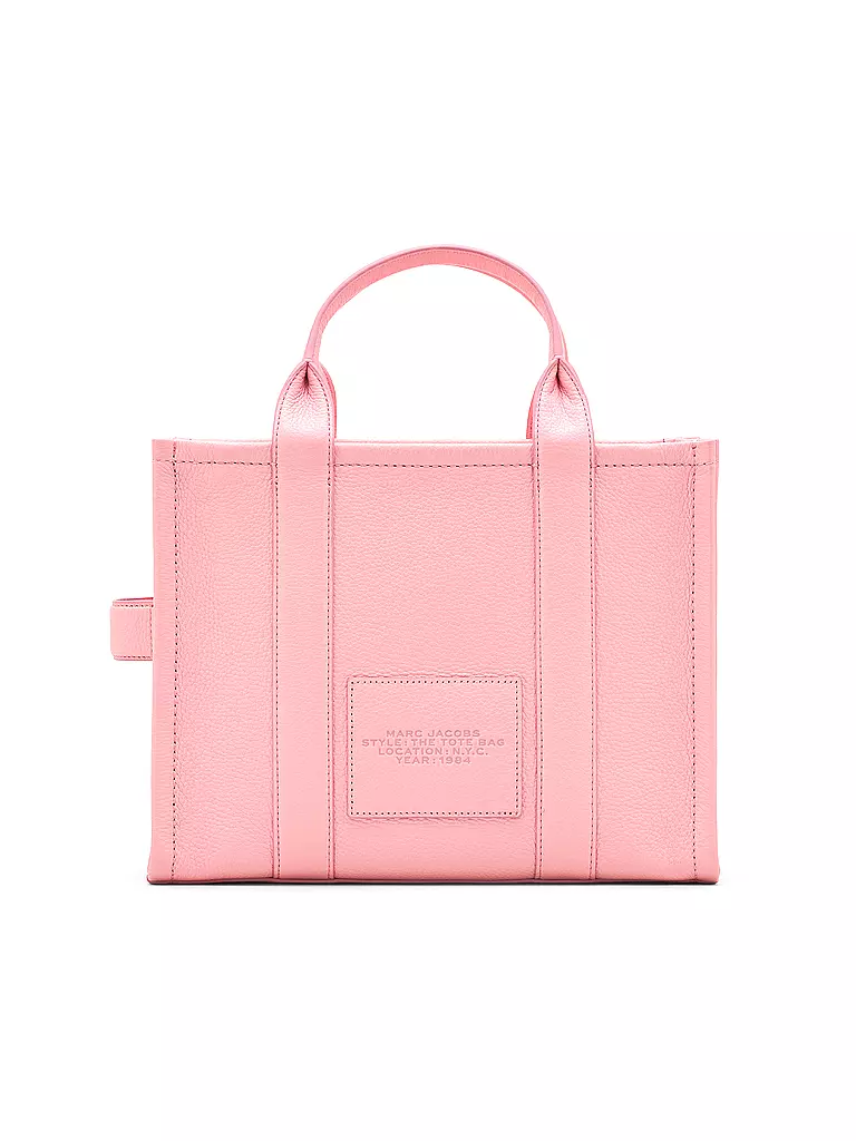 MARC JACOBS | Ledertasche - Tote Bag THE MEDIUM TOTE LEATHER | rosa