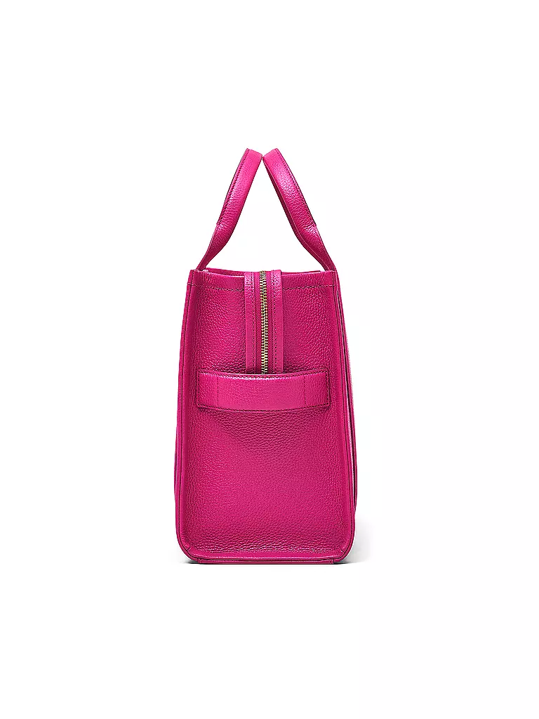 MARC JACOBS | Ledertasche - Tote Bag THE MEDIUM TOTE LEATHER | pink