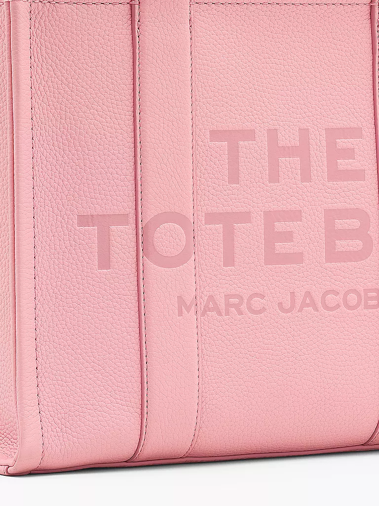 MARC JACOBS | Ledertasche - Tote Bag THE MEDIUM TOTE LEATHER | pink