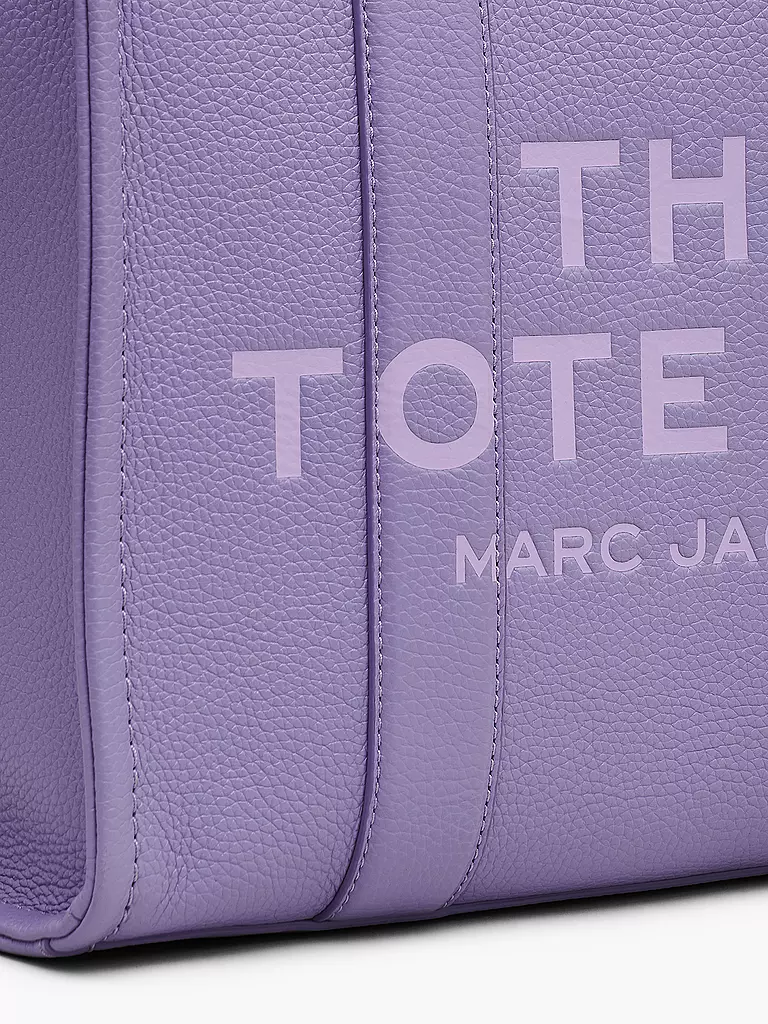 MARC JACOBS | Ledertasche - Tote Bag THE MEDIUM TOTE LEATHER | lila