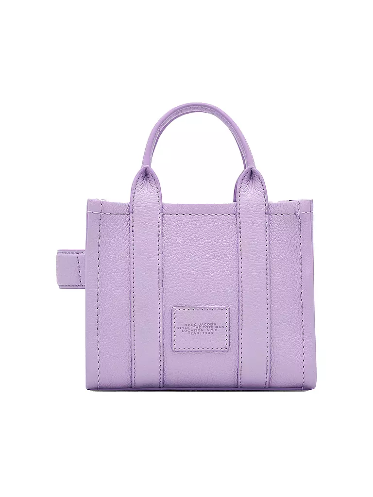 MARC JACOBS | Ledertasche - Tote Bag THE MINI TOTE | schwarz