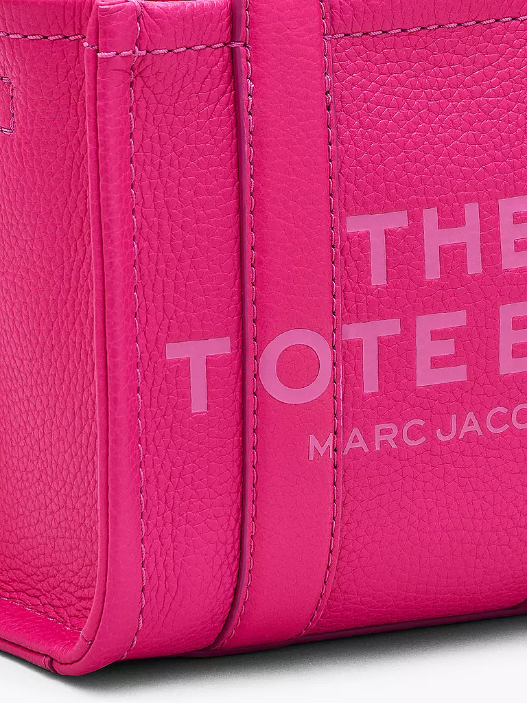 MARC JACOBS | Ledertasche - Tote Bag THE MINI TOTE | rot