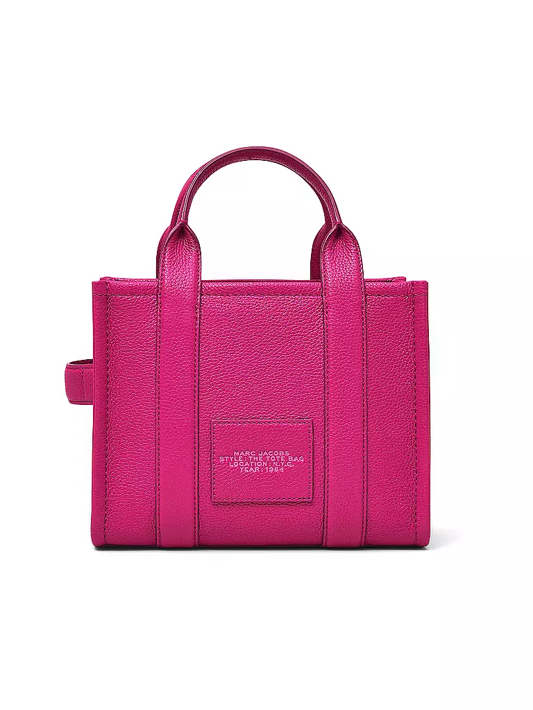 MARC JACOBS | Ledertasche - Tote Bag THE SMALL TOTE LEATHER | pink