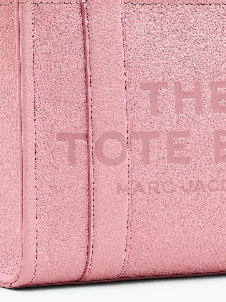 MARC JACOBS | Ledertasche - Tote Bag THE SMALL TOTE LEATHER | rosa