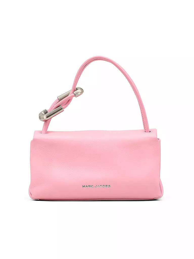 MARC JACOBS | Ledertasche - Umhängetasche THE MINI DUAL BAG | rosa