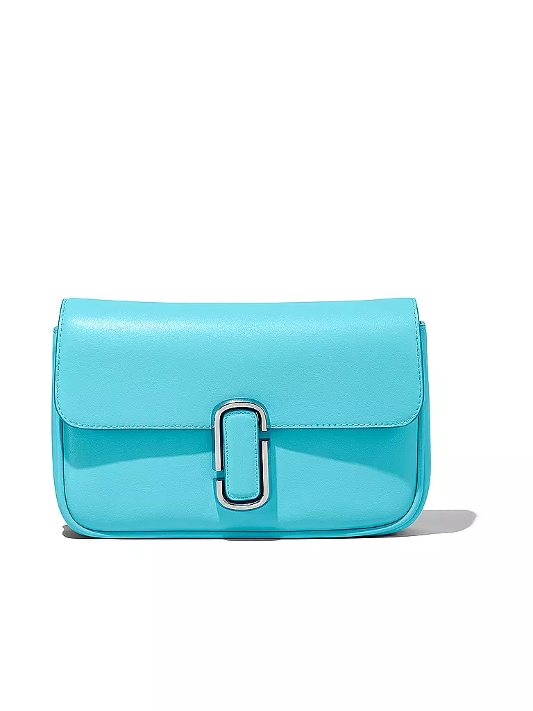 MARC JACOBS | Ledertasche - Umhängetasche THE SHOULDER BAG | türkis