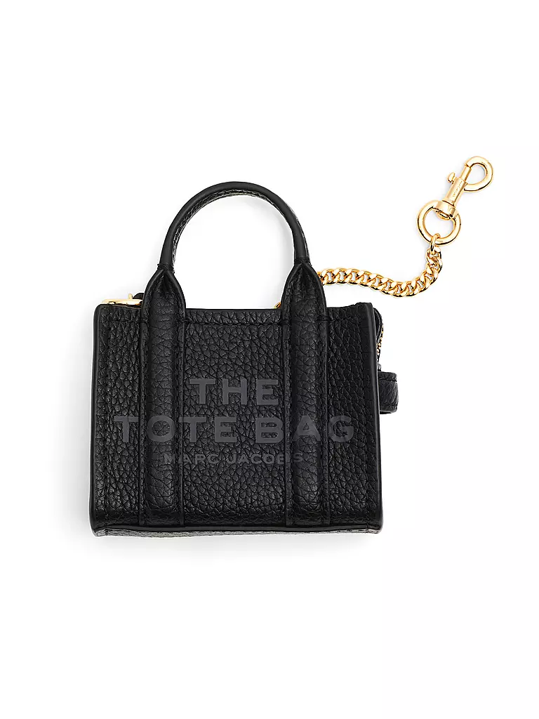 MARC JACOBS | Schlüsselanhänger THE NANO TOTE | schwarz