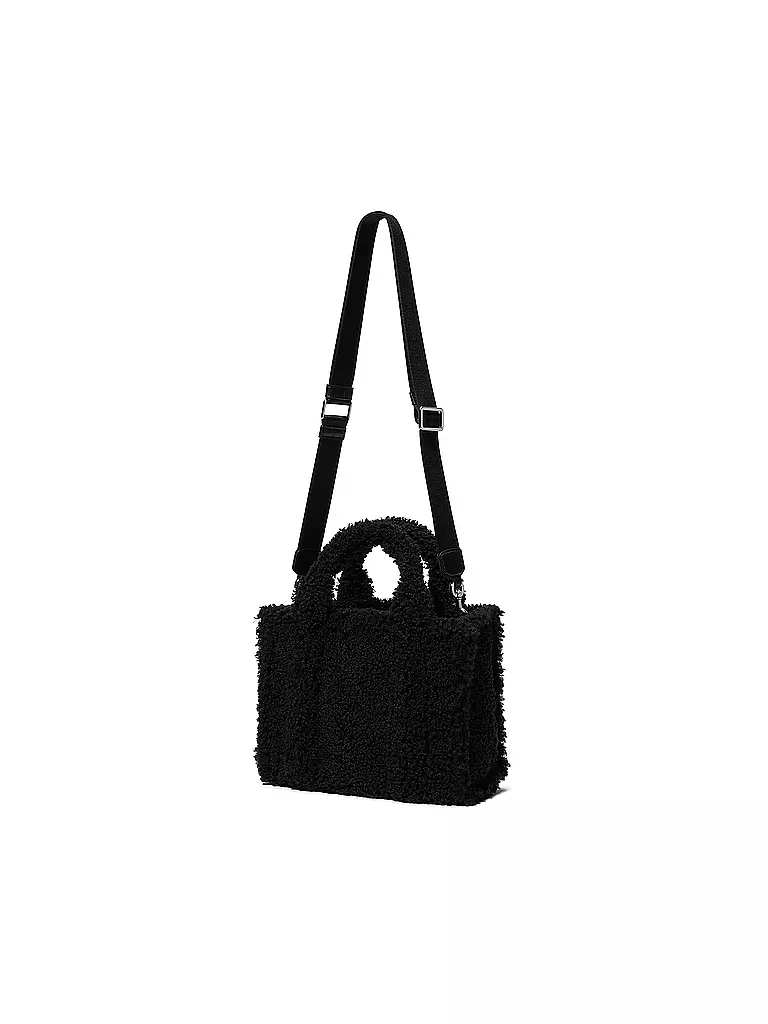 MARC JACOBS | Tasche - Tote Bag THE SMALL TOTE FAKE FUR | schwarz