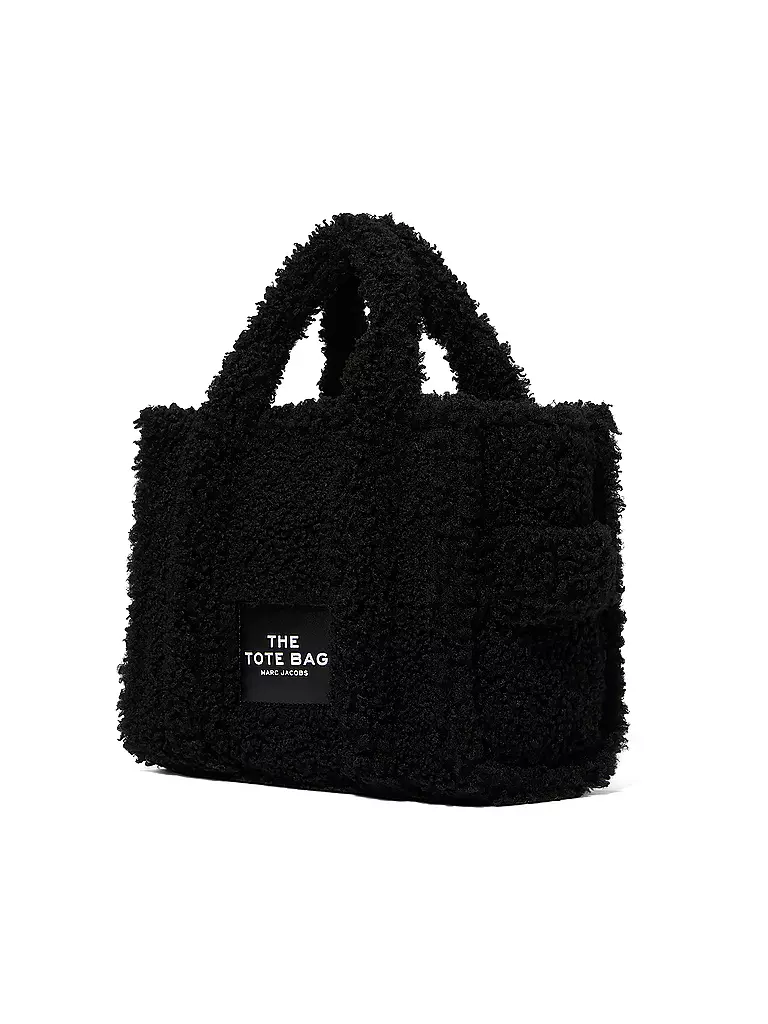 MARC JACOBS | Tasche - Tote Bag THE SMALL TOTE FAKE FUR | schwarz