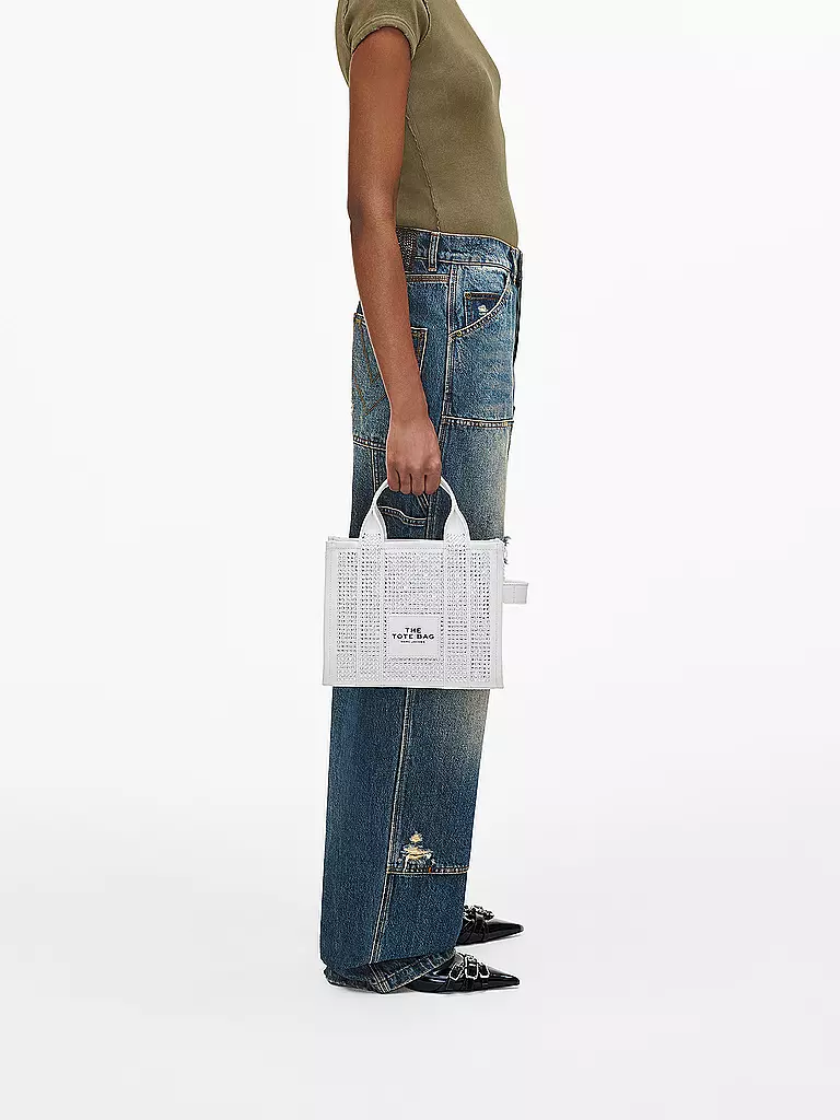 MARC JACOBS | Tasche - Tote Bag THE SMALL TOTE | weiss