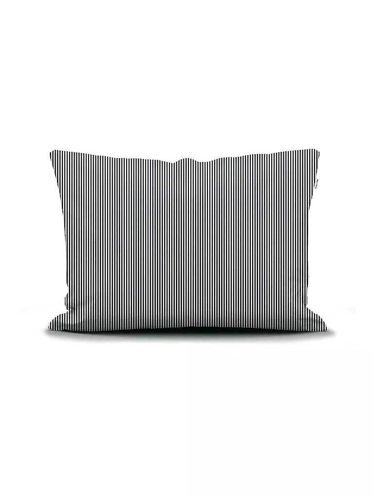 MARC O'POLO HOME | Satin Bettwäsche CLASSIC STRIPE 70x90cm/140x200cm Navy  | dunkelblau