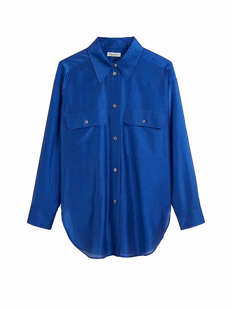 MARC O'POLO | Bluse  | blau