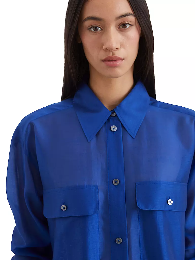 MARC O'POLO | Bluse  | blau