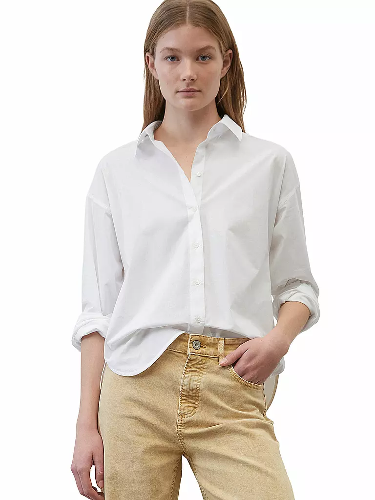 MARC O'POLO | Bluse | weiss