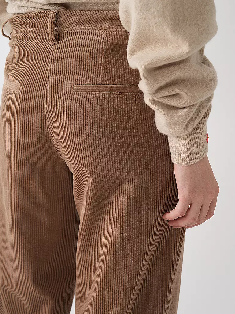 MARC O'POLO | Cordhose 7/8 | braun