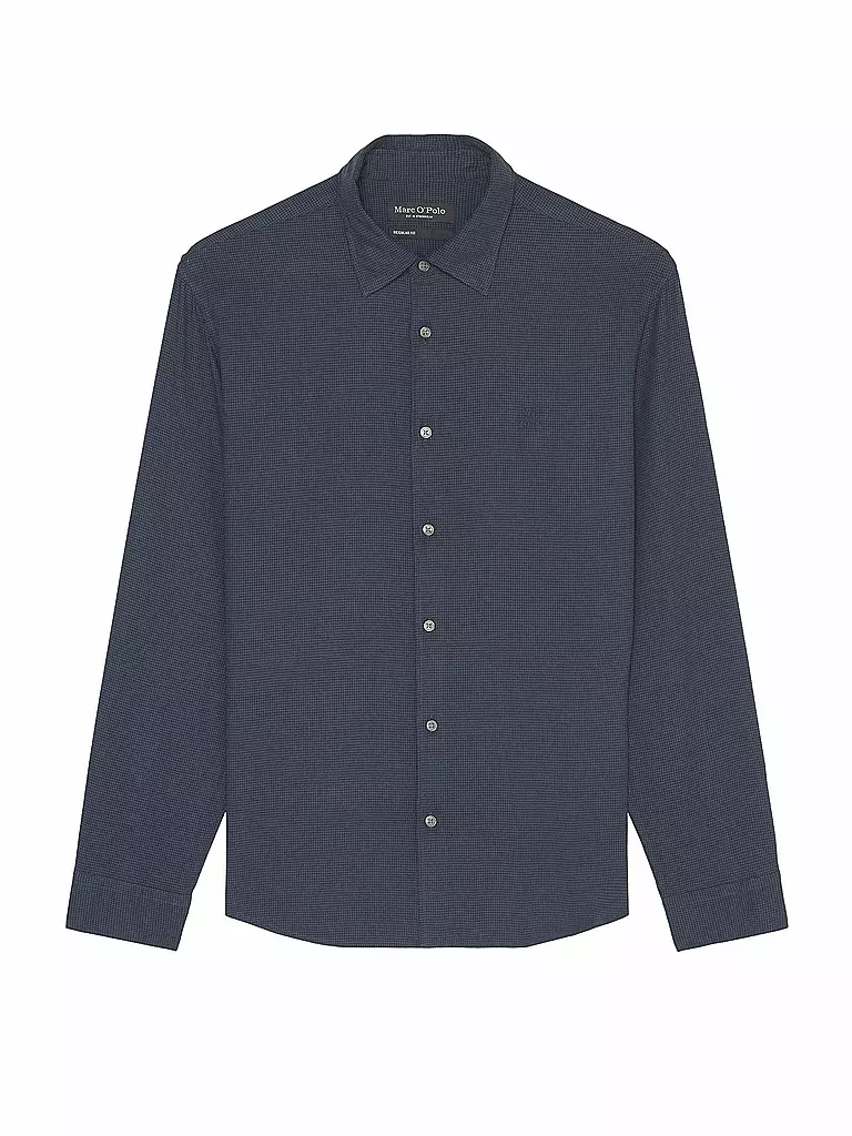 MARC O'POLO | Flanellhemd | blau