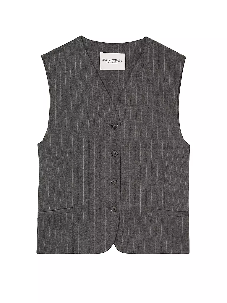 MARC O'POLO | Gilet  | grau