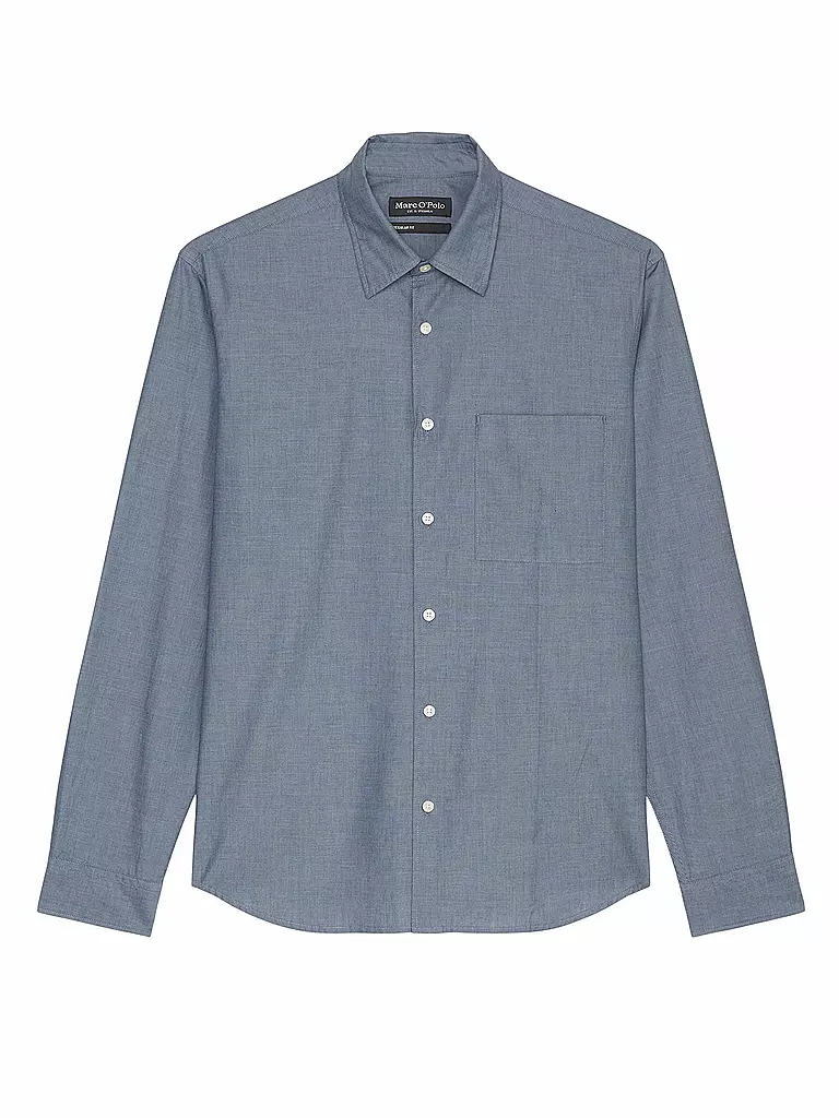 MARC O'POLO | Hemd Regular Fit  | blau