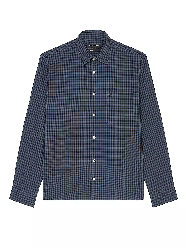 MARC O'POLO | Hemd Regular Fit | blau