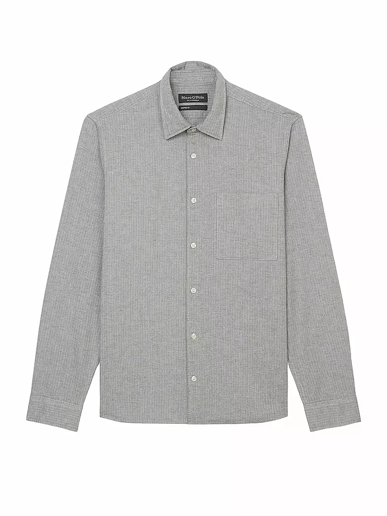 MARC O'POLO | Hemd Regular Fit | grau