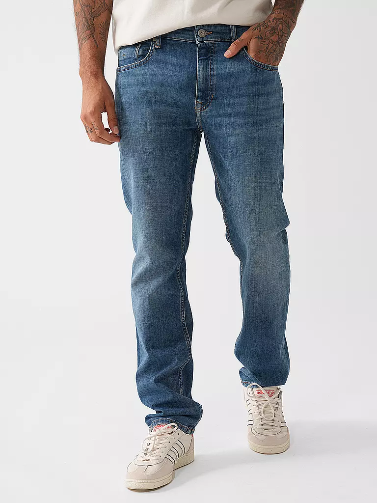 MARC O'POLO | Jeans Straight Fit  | blau