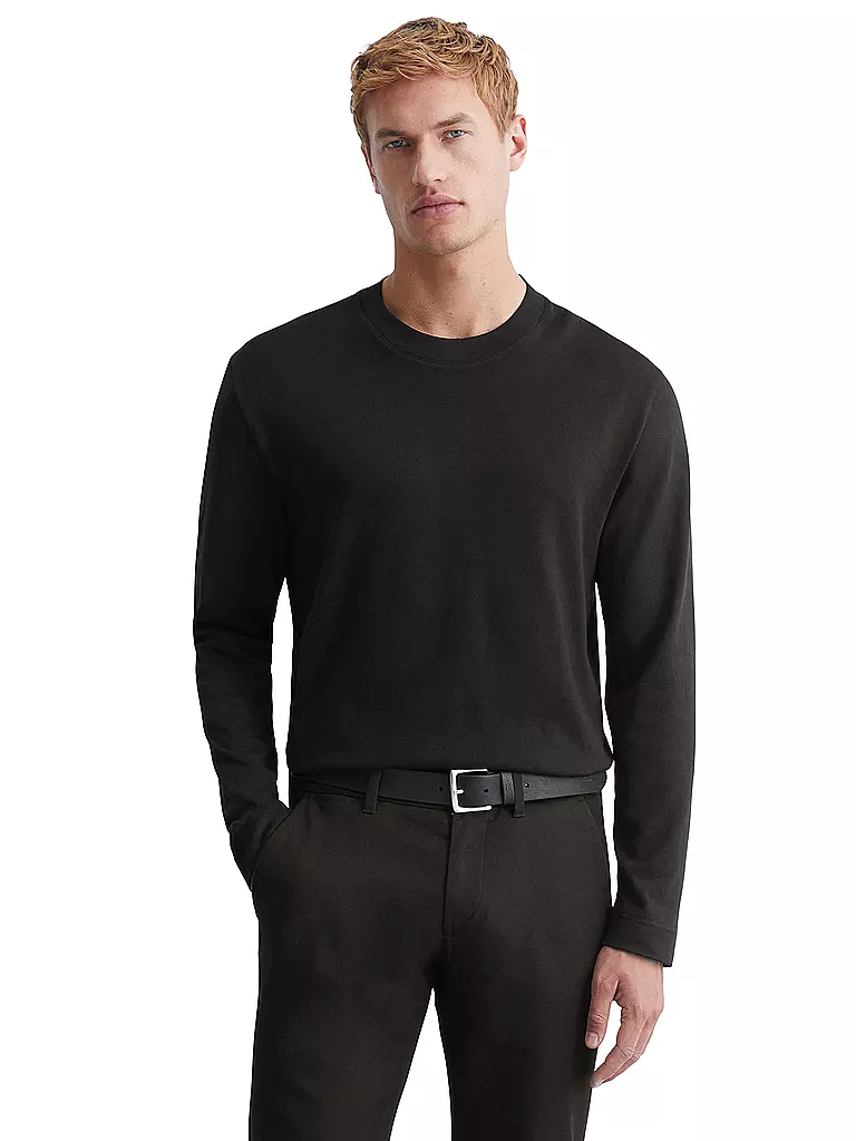 MARC O'POLO | Langarmshirt  | schwarz