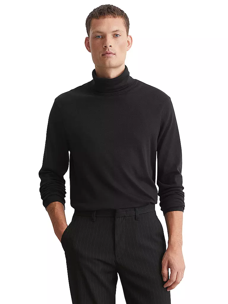 MARC O'POLO | Langarmshirt  | schwarz