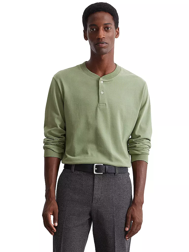 MARC O'POLO | Langarmshirt | braun