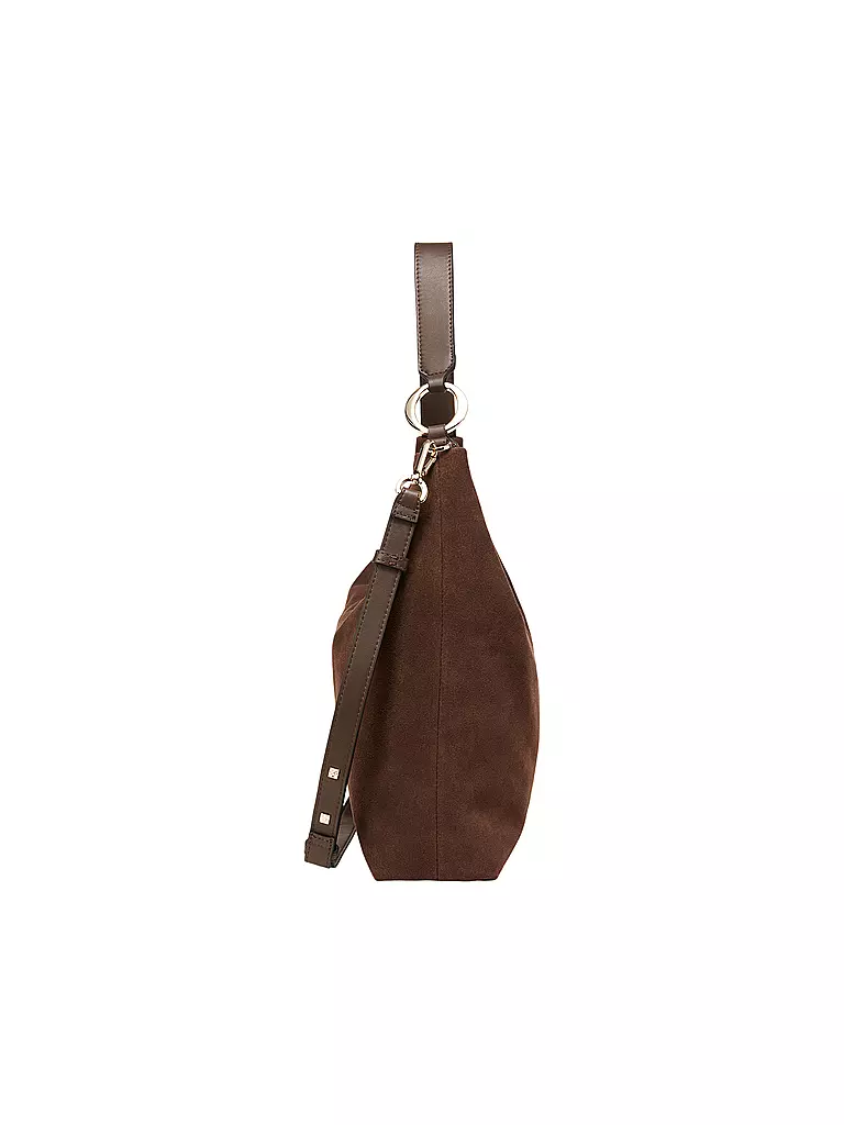 MARC O'POLO | Ledertasche - Hobo Bag Medium | braun