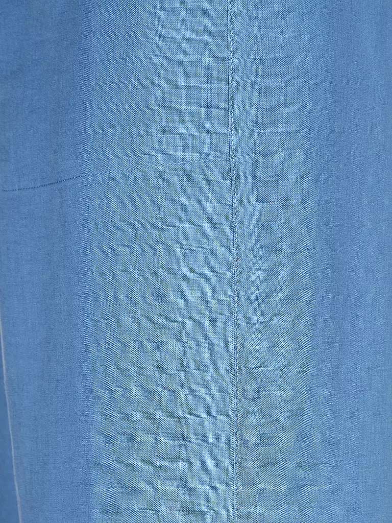 MARC O'POLO | Leinenhose Jogging Fit  | blau